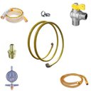 Ver imagem 1 de Kit 13M Tubo Pex Gás Multicamadas 16mm + Registro Completo