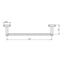 Ver imagem 2 de Porta Toalha Barra 30CM C Likesquare Perflex