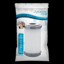 Ver imagem 2 de Refil Carbon Tech 4,7/8” Tripla Filtragem para Reduzir Cloro e Partículas - Encaixe