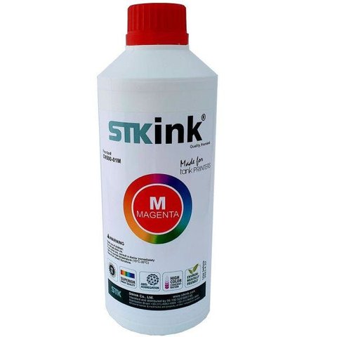 1 Litro Tinta Sublimática Digital Stk com Perfil Icc - Vermelho