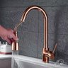 Torneira Cozinha Gourmet Rose Gold Extensível Misturador Monocomando - iCasa Shop - IC-906RG - 3
