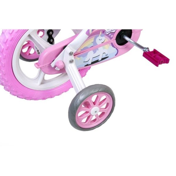 Bicicleta Infantil Menina Magic Rain Bow Aro 12 Colorida Styll Kids - 3