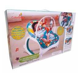 Cadeirinha Musical De Balanço/descanso Vibratória Color Baby - 6