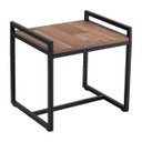 Ver imagem 4 de Conjunto de Mesa Retangular e 4 Bancos Industrial Preto