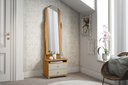 Ver imagem 4 de TOUCADOR 2 GAVETAS COM ESPELHO MAGIC NEW PATRIMAR MÓVEIS Cinamomo/Off White