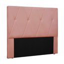 Ver imagem 1 de Cabeceira Cama Box King 195 Cm Aquilla Veludo S04 - D’Rossi