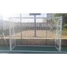 Par de Rede Trave de Gol Futsal Fio 6mm Nylon Futebol de Salão - 4