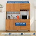Ver mais imagens de Armário de Cozinha 6 Portas 2 Gavetas 100% MDF Athenas Yescasa