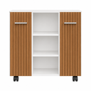Ver imagem 6 de Conjunto Completo para Banheiro Gabinete Premium e Espelheira Gênova - Branco/Ripado