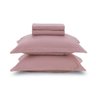 Jogo de Cama Solteiro Karsten 180 Fios Percal 100% Algodão Liss Rosa - 3
