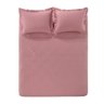 Jogo de Cama Solteiro Karsten 180 Fios Percal 100% Algodão Liss Rosa - 2