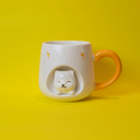 Ver imagem 2 de Caneca de Porcelana Gatinha Cute Coffee 310ml