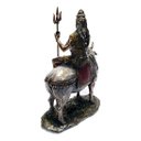 Ver imagem 2 de Estátua Shiva e Nandi o Touro Sagrado Veronese C04018 Bronze