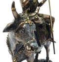 Ver imagem 7 de Estátua Shiva e Nandi o Touro Sagrado Veronese C04018 Bronze