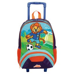 Mochilete Grande Tini 21X Leo Colorido - 1