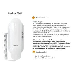 Kit Porteiro Coletivo 4 Pontos S500 Agl - 8