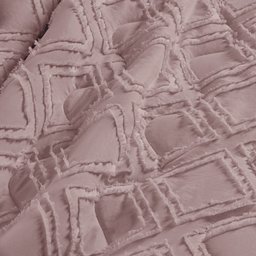 Kit Roupa Cama King Size Madelyn Cobre Leito Aveline Dupla Face 300 Fios Super Macio:ROSE - 6