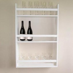 Prateleira Adega Em Mdf - Branco - 3