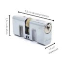 Ver imagem 3 de Fech Retro Ext. 583/90e Inox Escovado