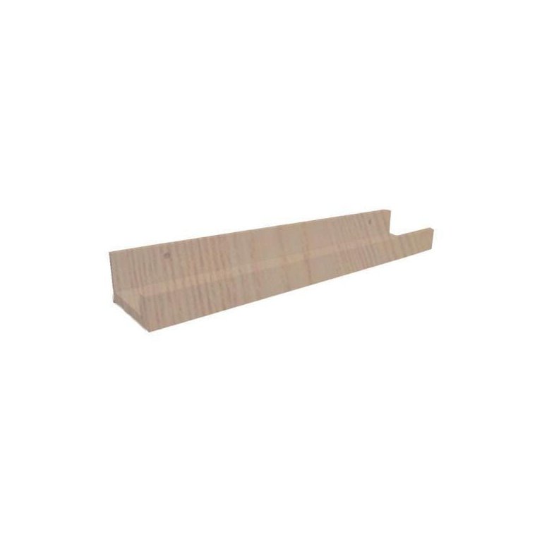 Prateleira Canaleta Para Tempero 900 X 90 Em Mdf - Madeira
