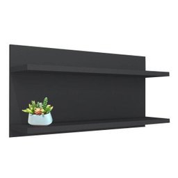 Prateleira Com Fundo - Preto - 2