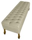 Ver imagem 3 de Cabeceira e Recamier Iza para Cama Box Casal Queen 1.60 - Suede - Sv Decor: Bege