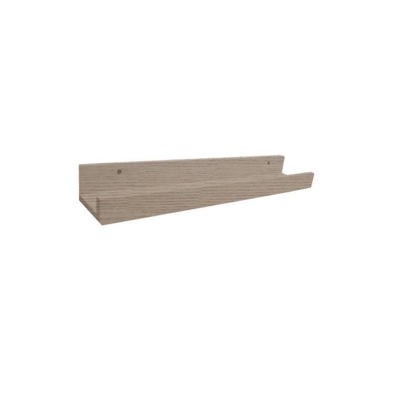 Prateleira Canaleta Para Esmaltes 950 X 90 Em Mdf - Madeira