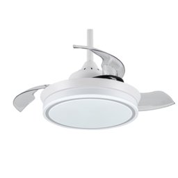 Plafon Ventilador de Teto Retrátil Led Breeze Home Branco 30w - 1