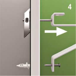 Prateleira Para Parede De Gesso (Drywall) 90 X 20 Cm Branco - 3