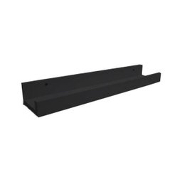 Prateleira Canaleta Para Tempero 950 X 90 Em Mdf - Preto - 1