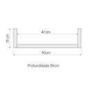 Ver imagem 4 de Prateleira Modelo U em Mdf - Preto