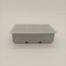 Forma de Gelo com Tampa Silicone 6x11x16cm Cinza - 3