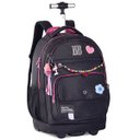 Ver imagem 1 de Mochila Escolar de Rodinhas Rebecca Bonbon Miçanga Rb24592 Preto