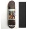 Skate Completo Blood Skateboards7.75+Truck Yourface 129+Roda Yourface 53+Abec 1 - 2