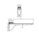 Ver imagem 3 de Suporte pelicano cromado para prateleira de vidro ou madeira