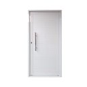 Ver imagem 1 de Porta de Alumínio Com Puxador Lado Direito 210x90cm Branco Allo Esquadrias