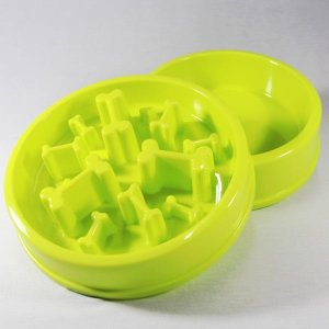 Kit Comed. E Bebedouro Ossos Verde