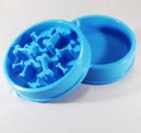 Ver imagem 1 de Kit Comed. E Bebedouro Ossos Azul