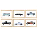 Ver imagem 1 de Kit Quadro Carros Transporte Infantil Decorativo Quarto Criança Bebê Menino