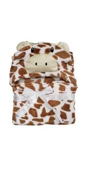 Cobertor Baby Com Capuz Daju Girafa Rafa - 1