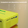 Projetor portátil Wewatch 5500 lumens 1024p Edição Limitada Copa do Mundo 2022:Amarelo - 12