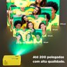 Projetor portátil Wewatch 5500 lumens 1024p Edição Limitada Copa do Mundo 2022:Amarelo - 10