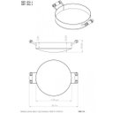 Ver imagem 2 de Disco Arado 18" com Borda de 7cm Preto 51.1 Papaleguas