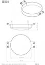 Ver imagem 2 de Disco Arado 18" com Borda de 7cm Preto 51.1 Papaleguas