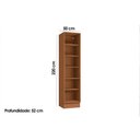 Ver imagem 3 de Paneleiro 2 Portas 50 Cm R628 Linha Ciela Kappesberg - Canela/azul Profundo