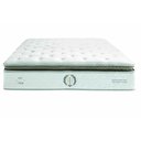 Ver imagem 2 de Cama Box King: Colchão Molas Ensacadas Herval Imperatore Gold C1655 + Base Crc Suede Gray (