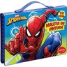 Maleta Pintura Infantil Escolar Homem Aranha 72 Itens Molin - 2