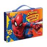 Maleta Pintura Infantil Escolar Homem Aranha 72 Itens Molin - 1
