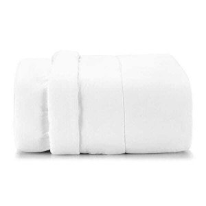 Edredom Solteiro Karsten 180 Fios Percal 100% Algodão Liss Branco