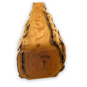 Mesa Cascata Pequiá - Borda Orgânica - Madeira Maciça